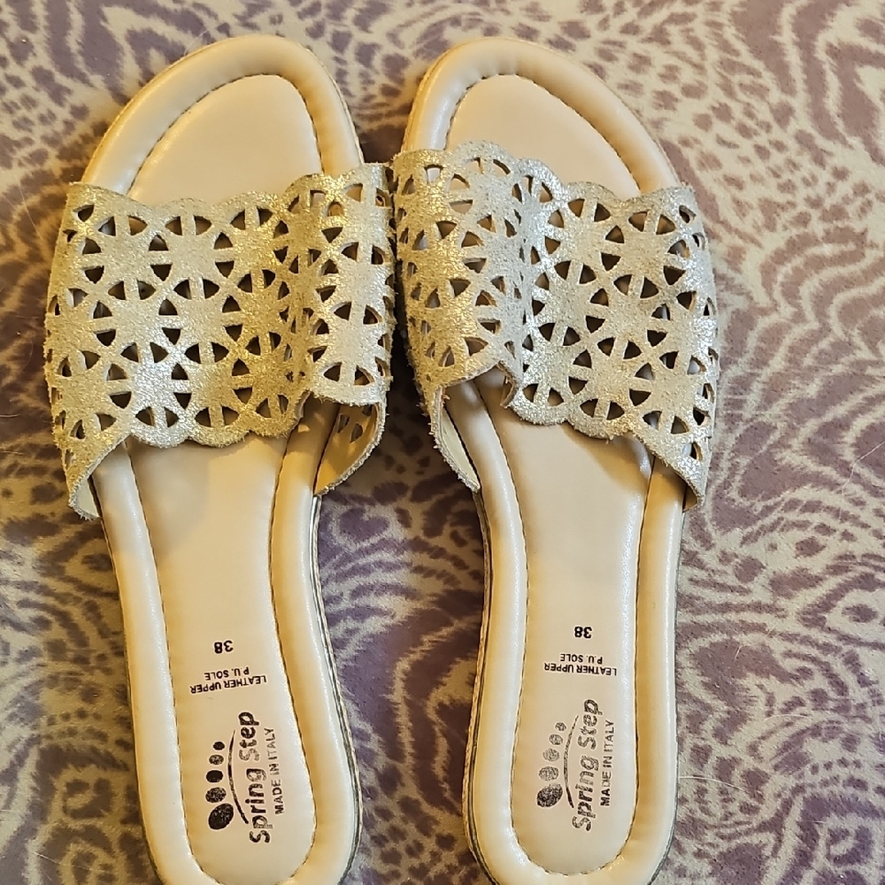 Stylish Gold Sandals for Women